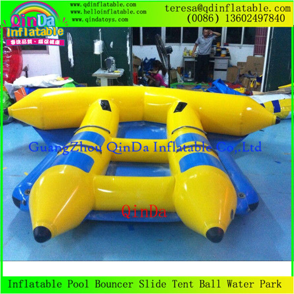 Best Price High Quality Water Game For Adult And Kid Flying Fish Inflatable Banana Boats