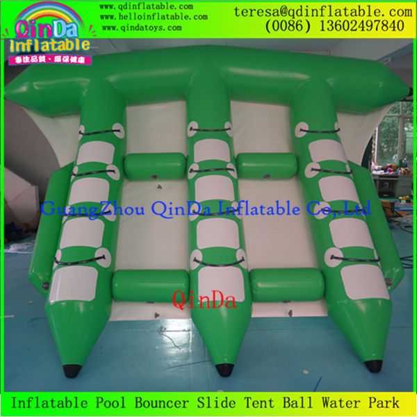 Exciting Water Game Inflatable Flyfish Banana Boat Inflatable Flying Fish Towable For Sea