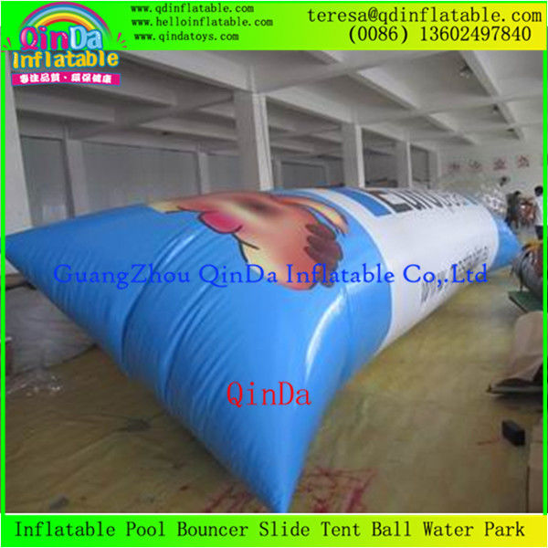 Hot Sale 0.9mm Thickness PVC Tarpaulin Jumping Pillow Water Air bag Inflatable Blob
