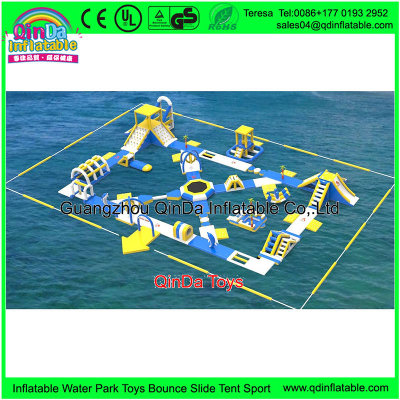 Commercial Water Bicycles For Sale Obstacle Courses Durable Inflatable Water Bike For Amusement Park